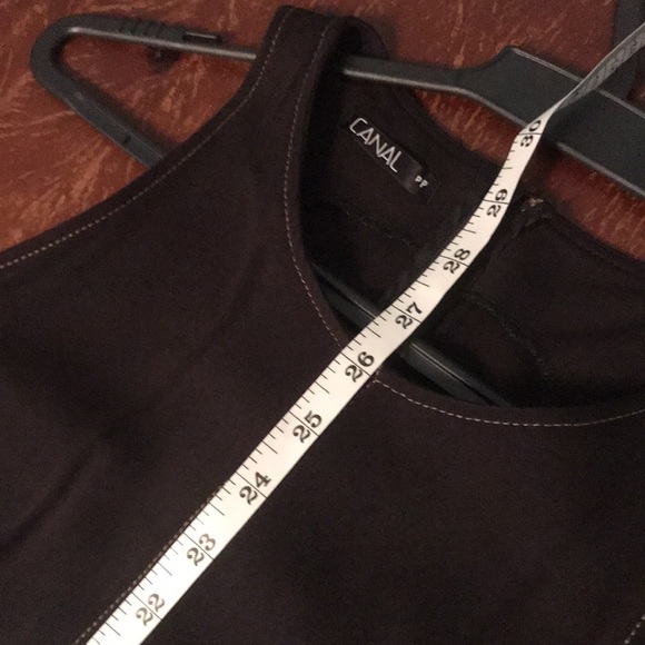 Canal 🇧🇷 Back Zip Jumpsuit with Contrast Stitches - Picture 14 of 16